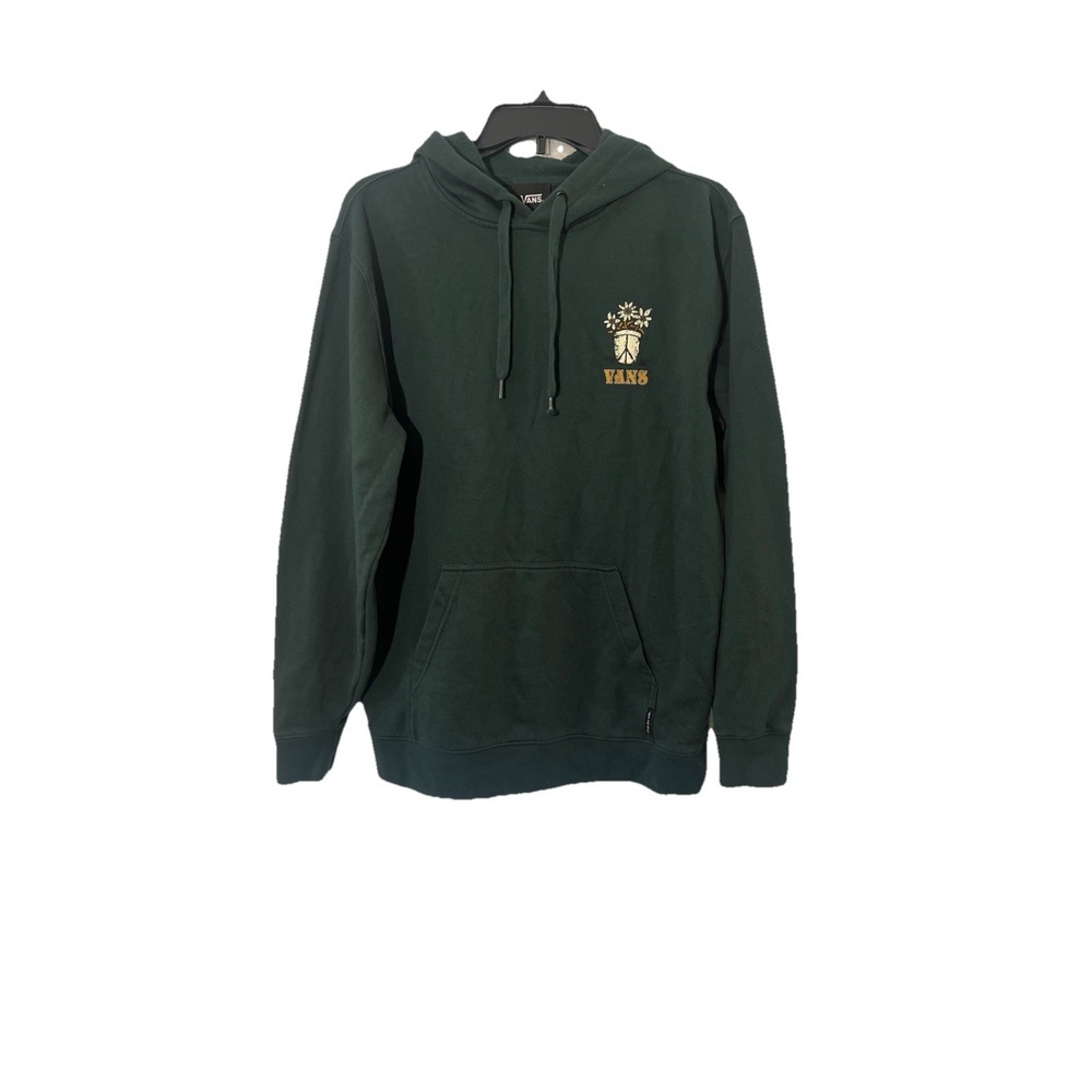 VANS Hoodie‎ Men's Small THINK GREEN Skateboard Pullover
